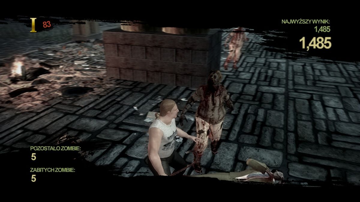 Saints Row 2 (Windows) screenshot: Zombie minigame