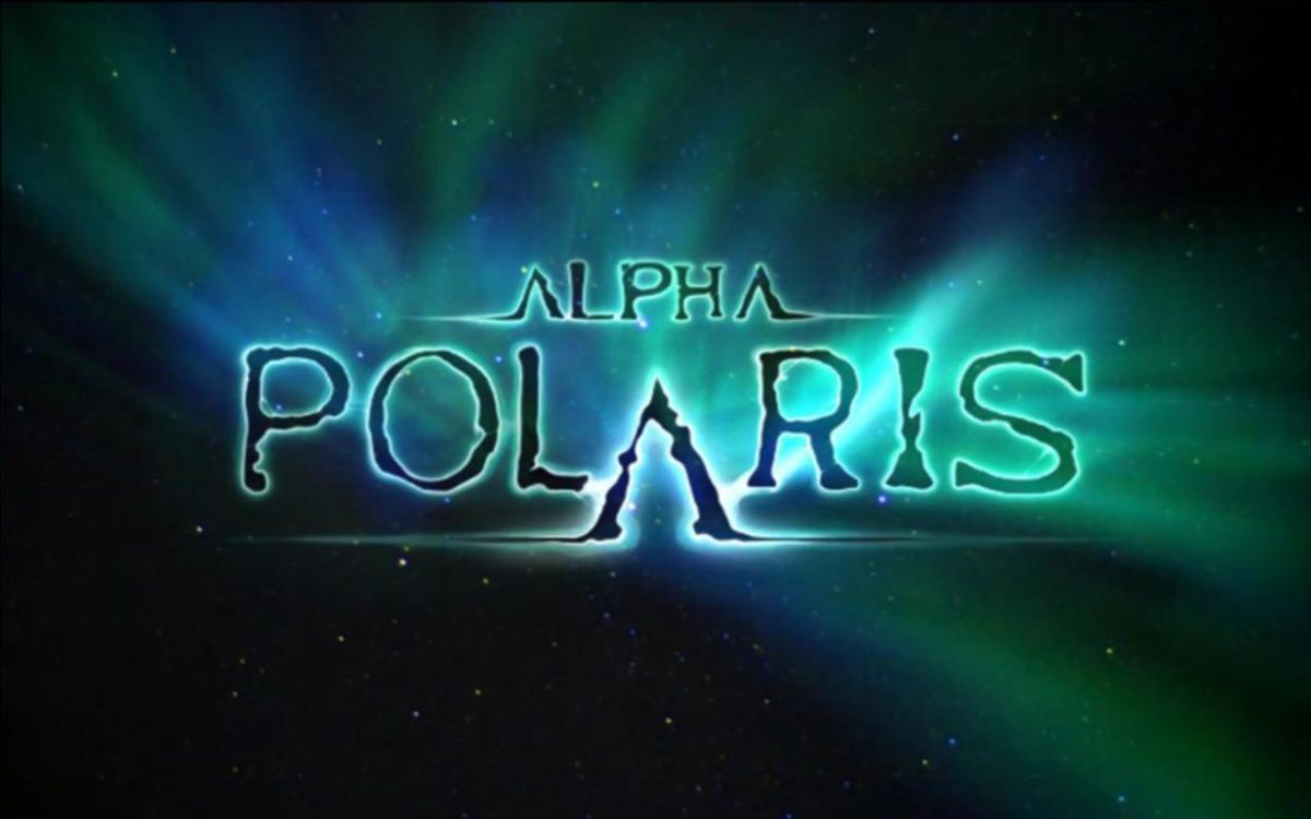Alpha Polaris (Windows) screenshot: Title screen