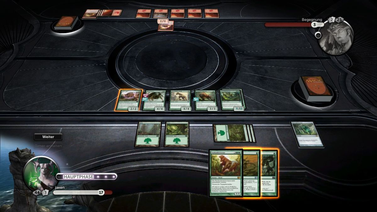 Magic: The Gathering - Duels of the Planeswalkers 2013 (Windows) screenshot: I guess I know who will win this duel.