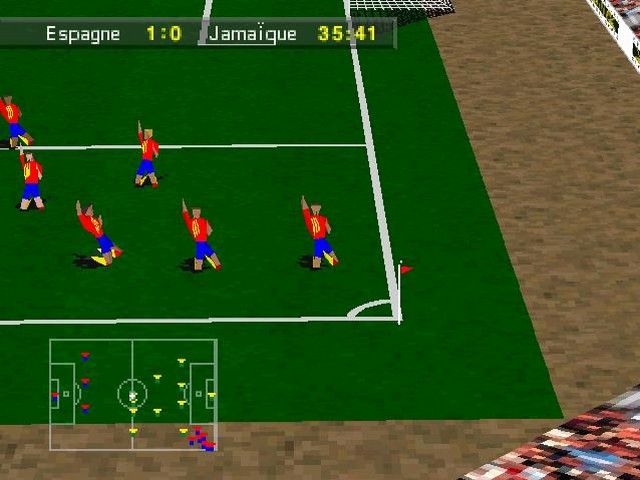 Olympic Soccer (3DO) screenshot: Spain goal!