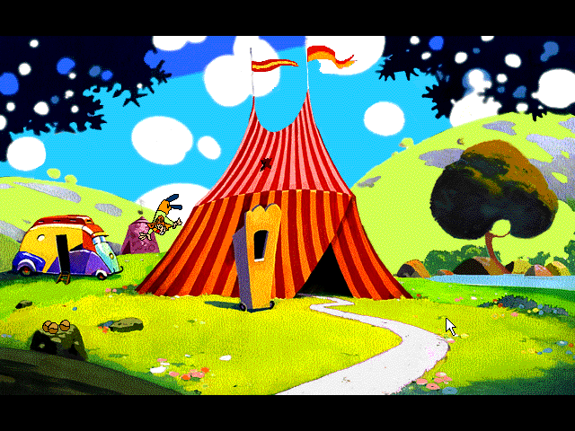 Circus! (Windows 16-bit) screenshot: Here we start