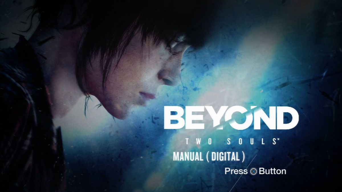 Beyond: Two Souls (PlayStation 3) screenshot: Manual - Game comes with a digital manual that needs to be installed in order to read it.