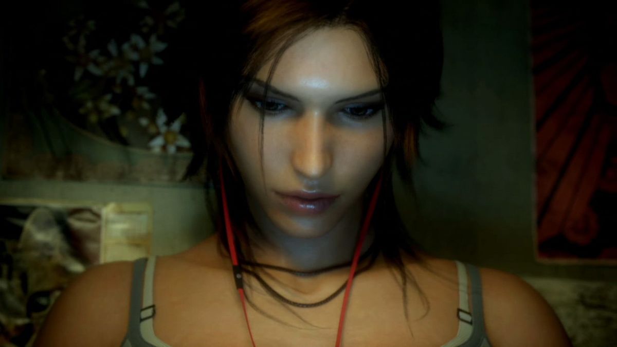 Tomb Raider (PlayStation 3) screenshot: Intro cinematic.