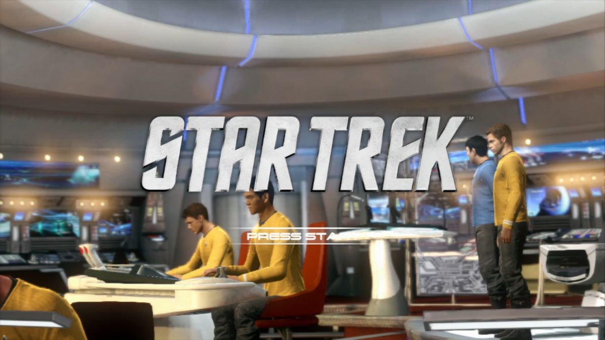 Star Trek (PlayStation 3) screenshot: Main title.