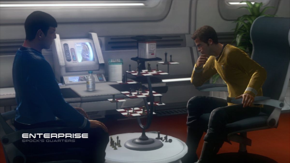 Star Trek (PlayStation 3) screenshot: Who is the better strategist?