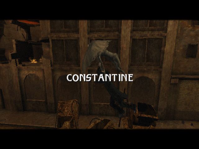 Constantine (Windows) screenshot: The game starts here after a short tutorial