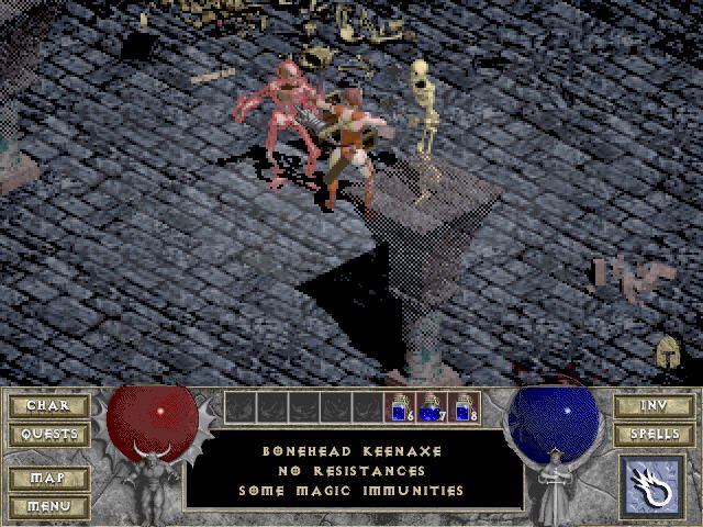 Diablo (Windows) screenshot: Zoom