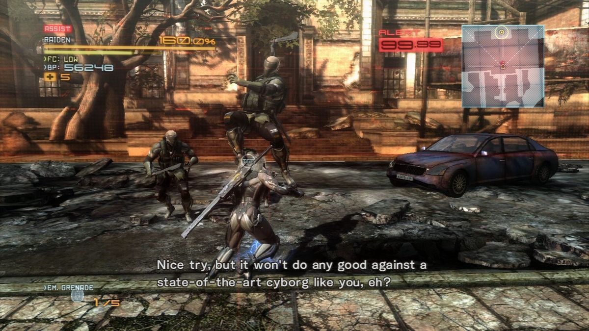 Metal Gear Rising: Revengeance screenshots - MobyGames