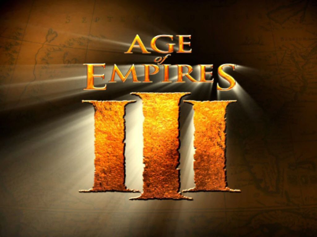 Age of Empires III (Windows) screenshot: Title shown in intro