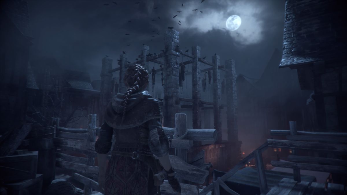 A Plague Tale: Innocence (PlayStation 4) screenshot: The inquisition takes no prisoners