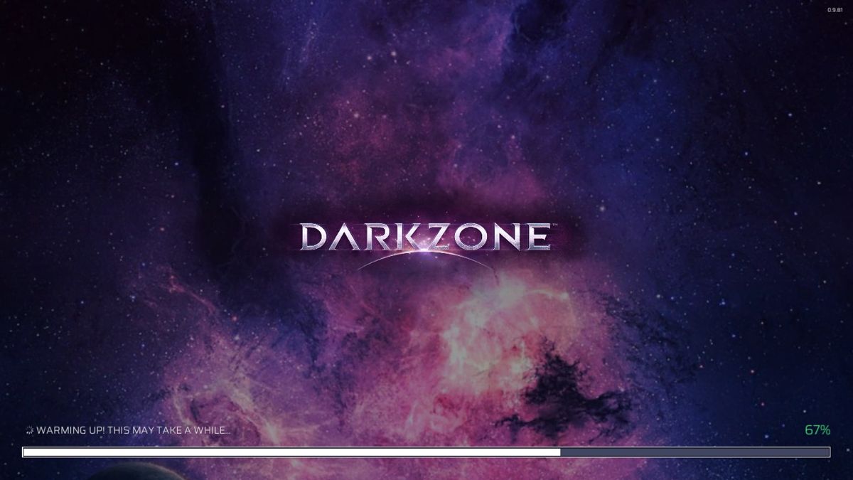 Darkzone (Windows) screenshot: Title screen