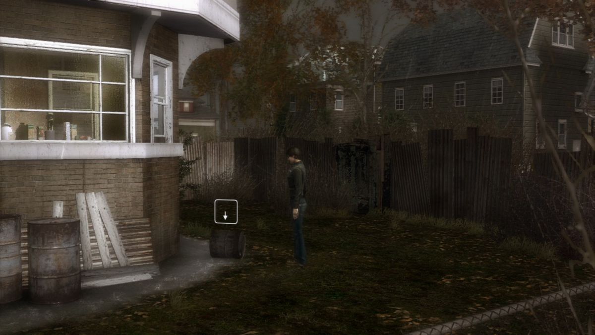 Heavy Rain: Chronicle One - The Taxidermist (PlayStation 3) screenshot: Back entrance seems barricaded.