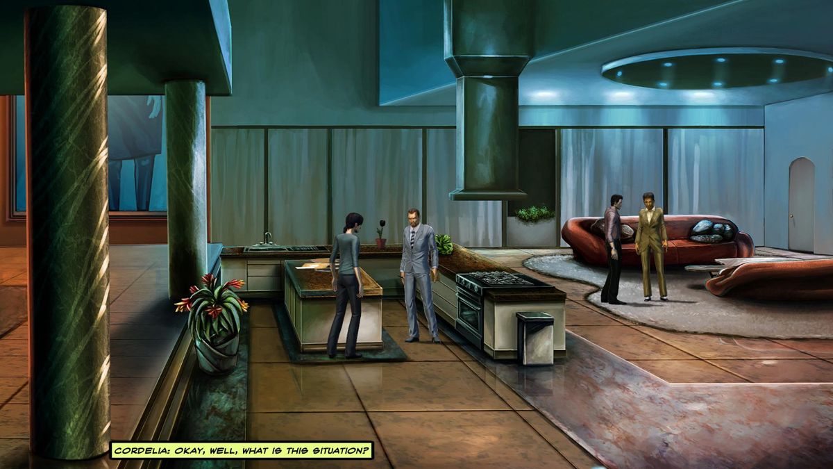Cognition: An Erica Reed Thriller - Episode 3: The Oracle (Windows) screenshot: The player controlling Cordelia.