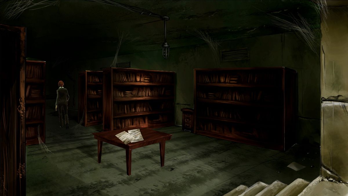 Cognition: An Erica Reed Thriller - Episode 3: The Oracle (Windows) screenshot: Exploring the tower's dark secrets.