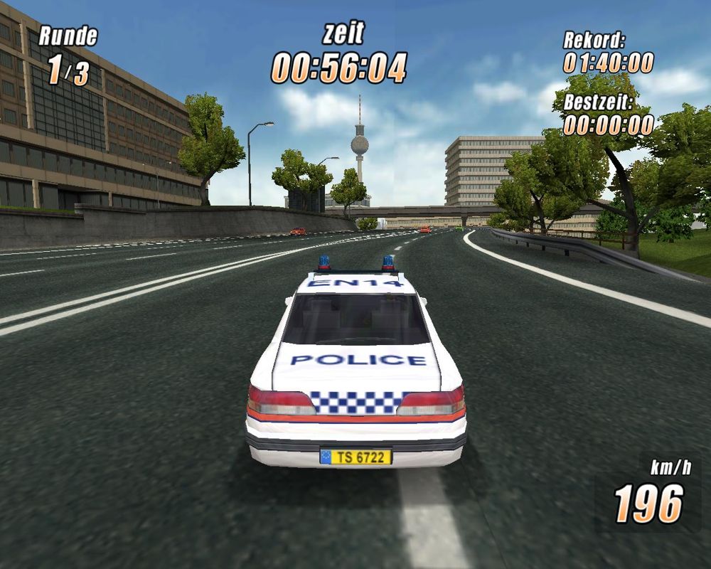 Screenshot of London Racer: Police Madness (Windows, 2005) - MobyGames