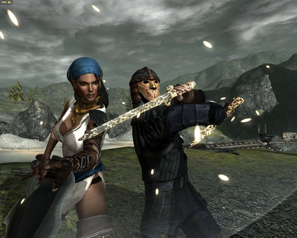 Dragon Age II (Windows) screenshot: An amazing duet!..