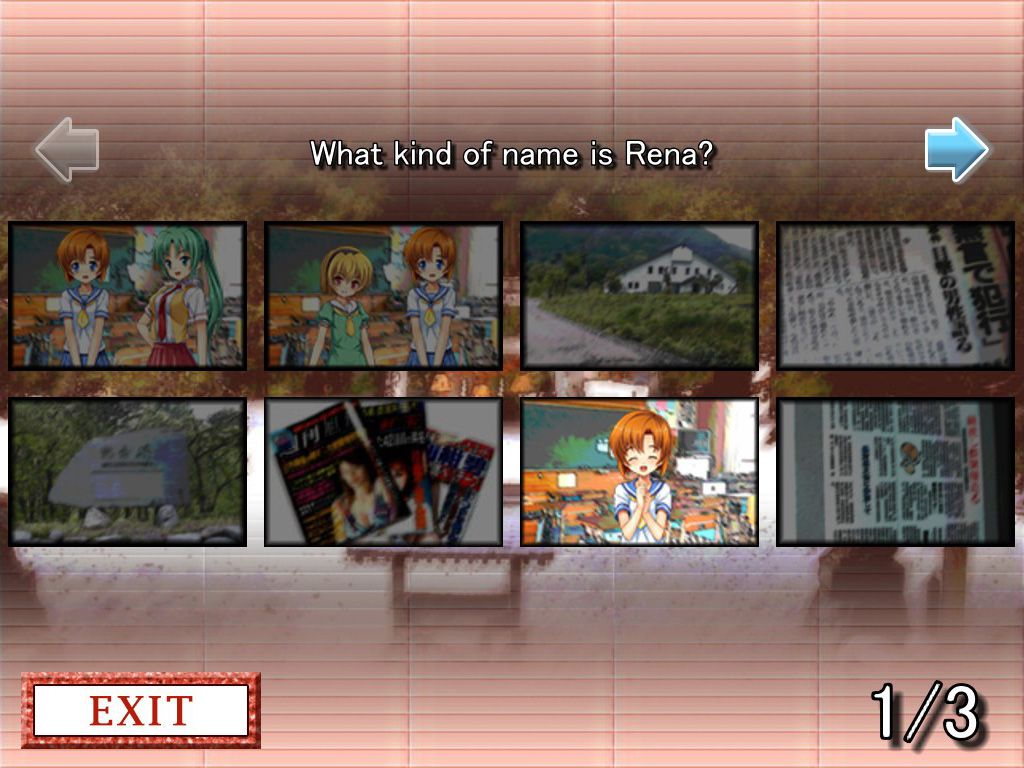 Screenshot Of Higurashi: When They Cry - Ch.1: Onikakushi (Windows ...