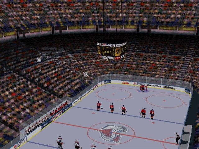 NHL 97 (DOS) screenshot: Anthem