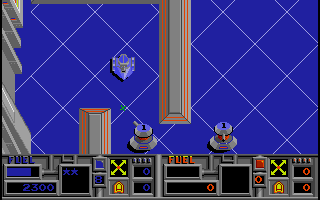 Vindicators (Amiga) screenshot: The passageway is guarded!