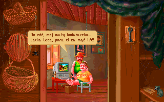Sołtys (DOS) screenshot: Your "beautiful" daughter needs a husband...