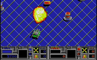 Vindicators (Amiga) screenshot: I've been destroyed