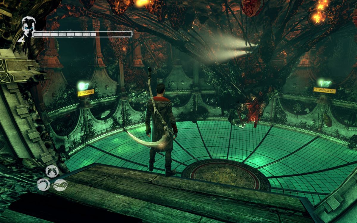 DmC: Devil May Cry (Windows) screenshot: A nest of harpies