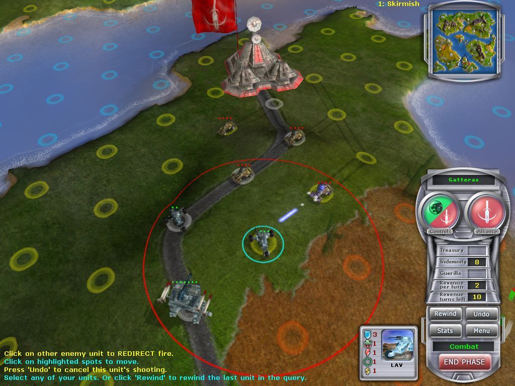 Massive Assault (Windows) screenshot: Attack