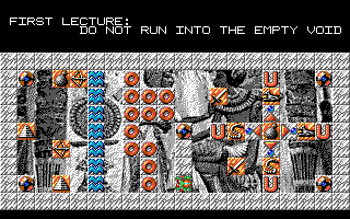 The Curse of Ra (DOS) screenshot: Demo (EGA)