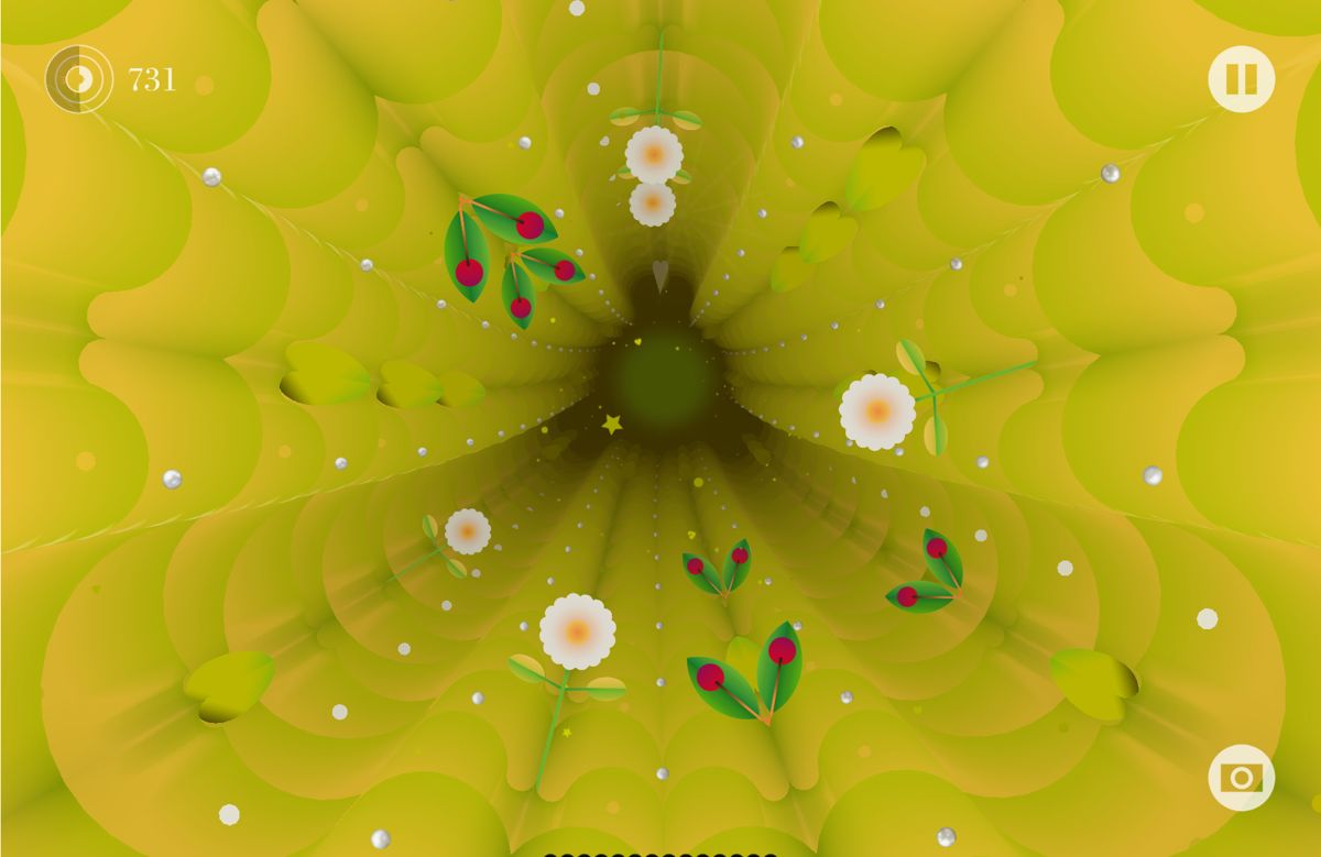 Luxuria Superbia (Android) screenshot: The buds turn into flowers.