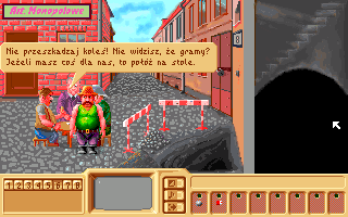Sołtys (DOS) screenshot: City centre