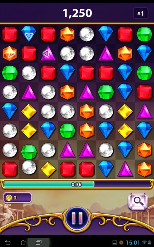 Screenshot of Bejeweled: Blitz (Android, 2009) - MobyGames