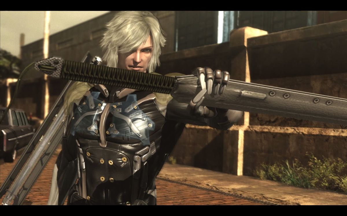 Metal Gear Rising: Revengeance (Windows) screenshot: Our hero