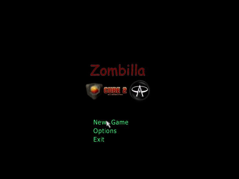 Zombilla (Windows) screenshot: Main menu
