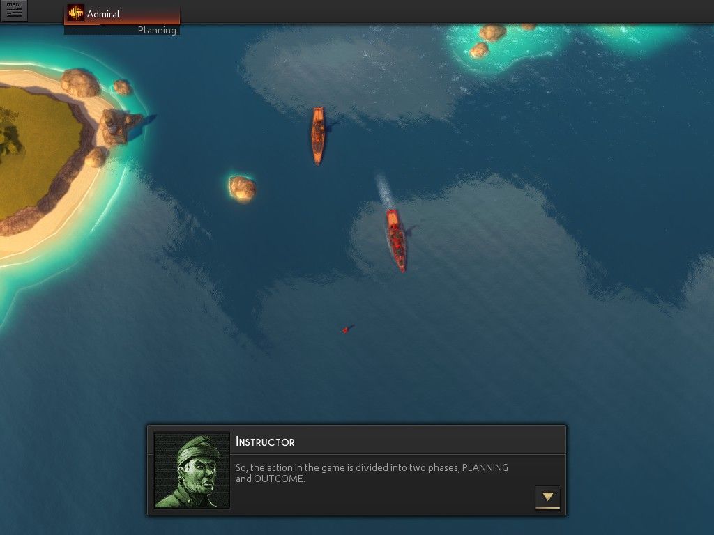 Leviathan: Warships (Windows) screenshot: Tutorial