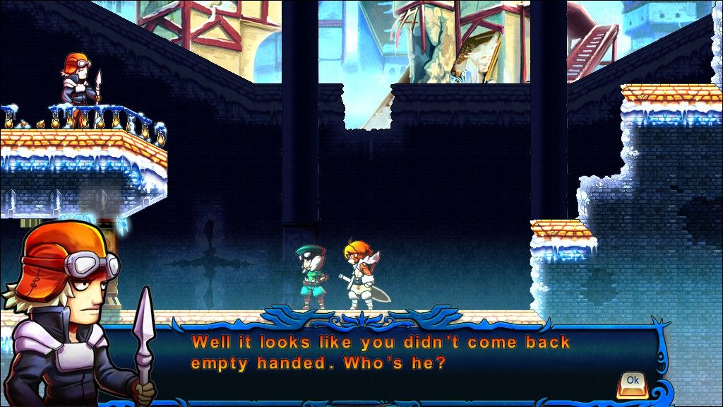 Valdis Story: Abyssal City (Windows) screenshot: The game features several settlements