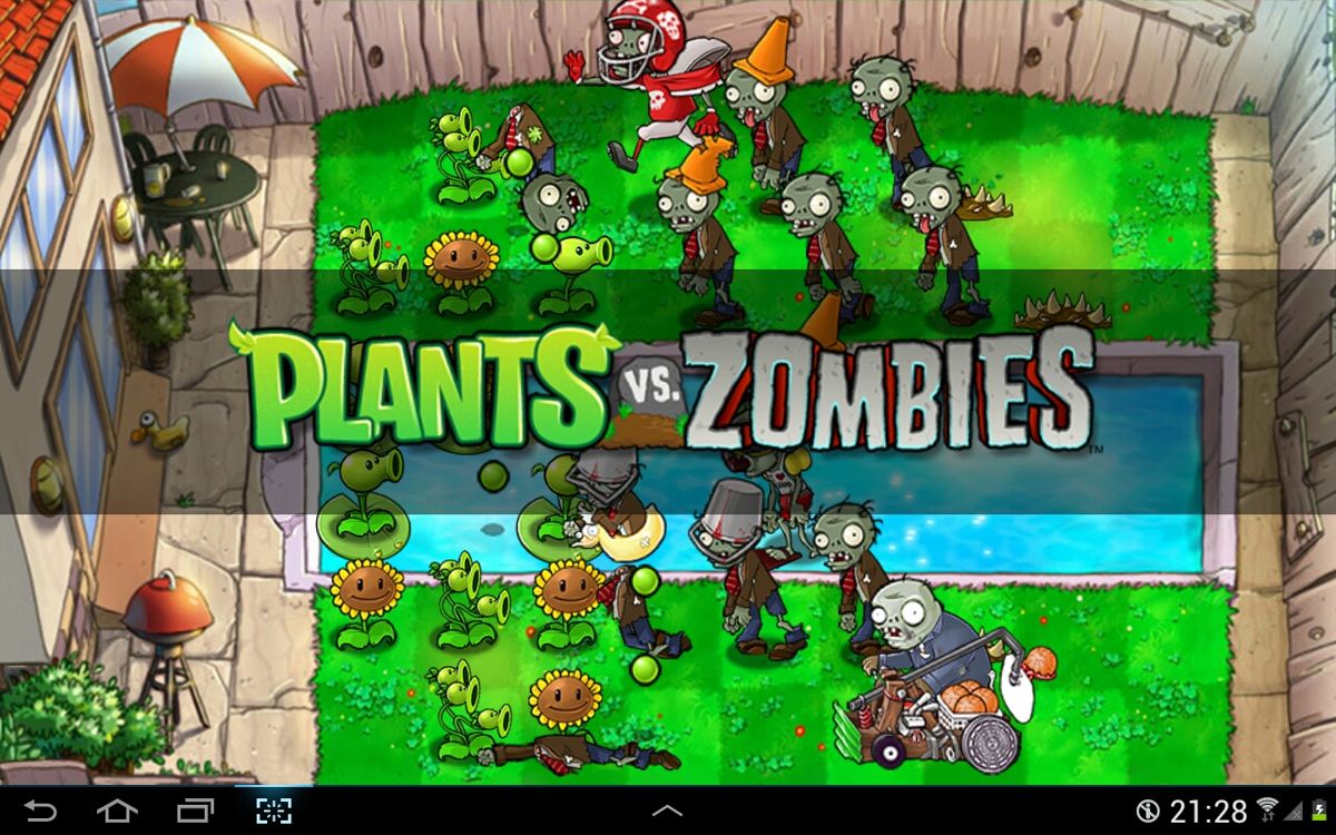 Plants vs. Zombies (Android) screenshot: Intro