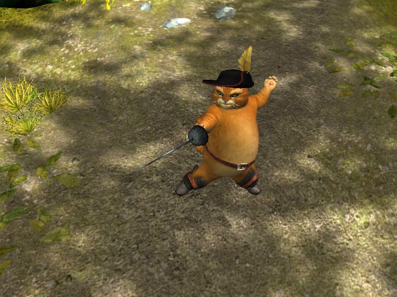 Shrek Forever After: The Final Chapter (Windows) screenshot: Puss in boots