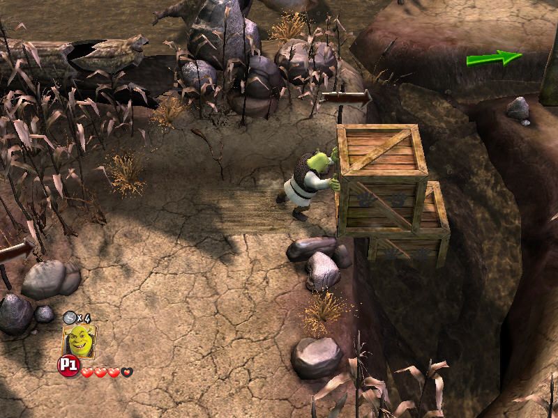Shrek Forever After: The Final Chapter (Windows) screenshot: Some puzzle elements