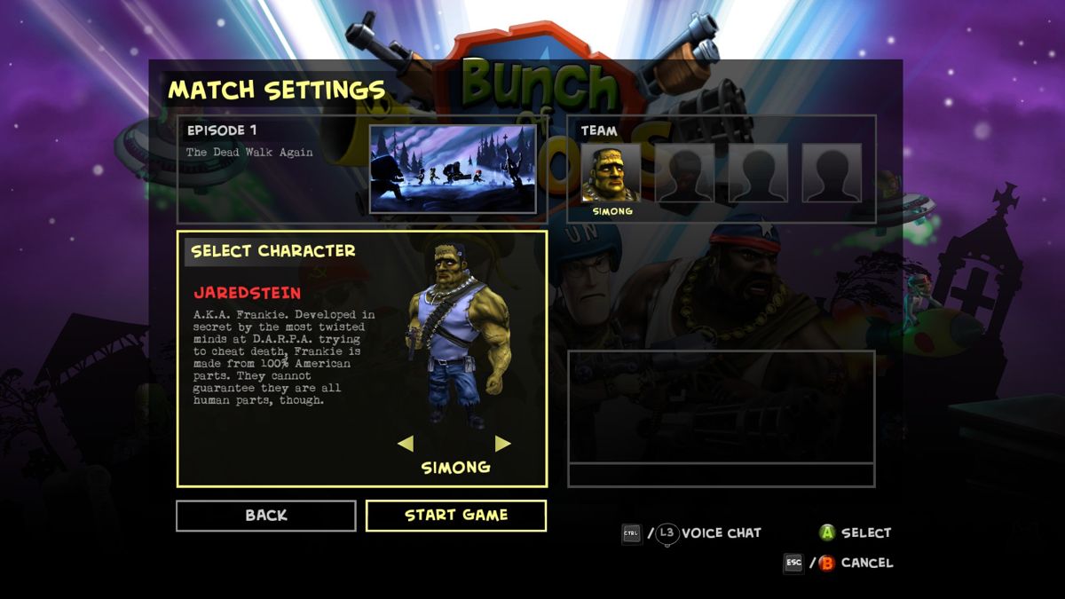Bunch of Heroes: Horror Pack (Windows) screenshot: "Jaredstein"