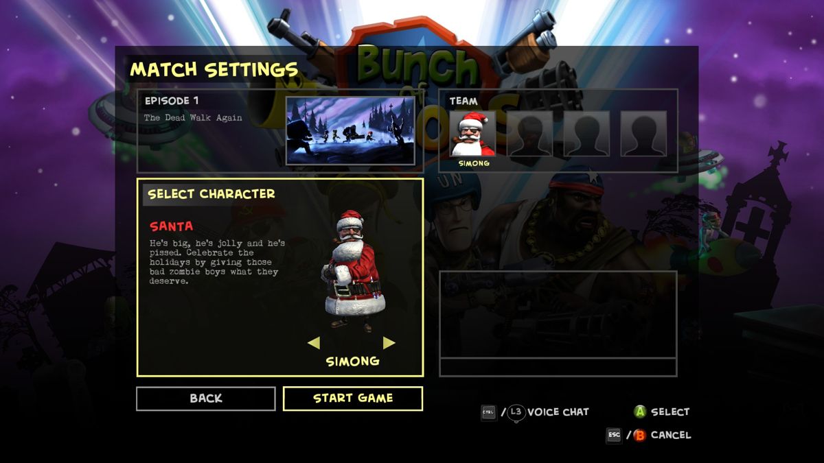 Bunch of Heroes: Holiday Pack (Windows) screenshot: Our new Hero.