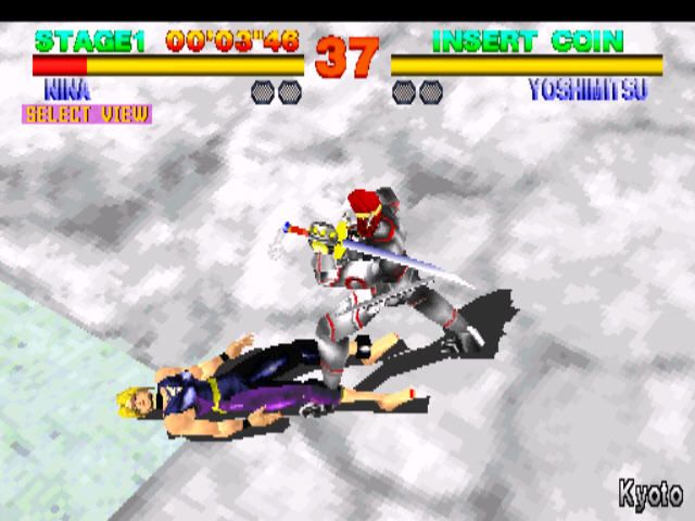 Tekken (Arcade) screenshot: My back!