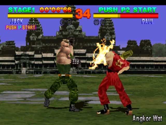 Screenshot Of Tekken (Arcade, 1994) - MobyGames