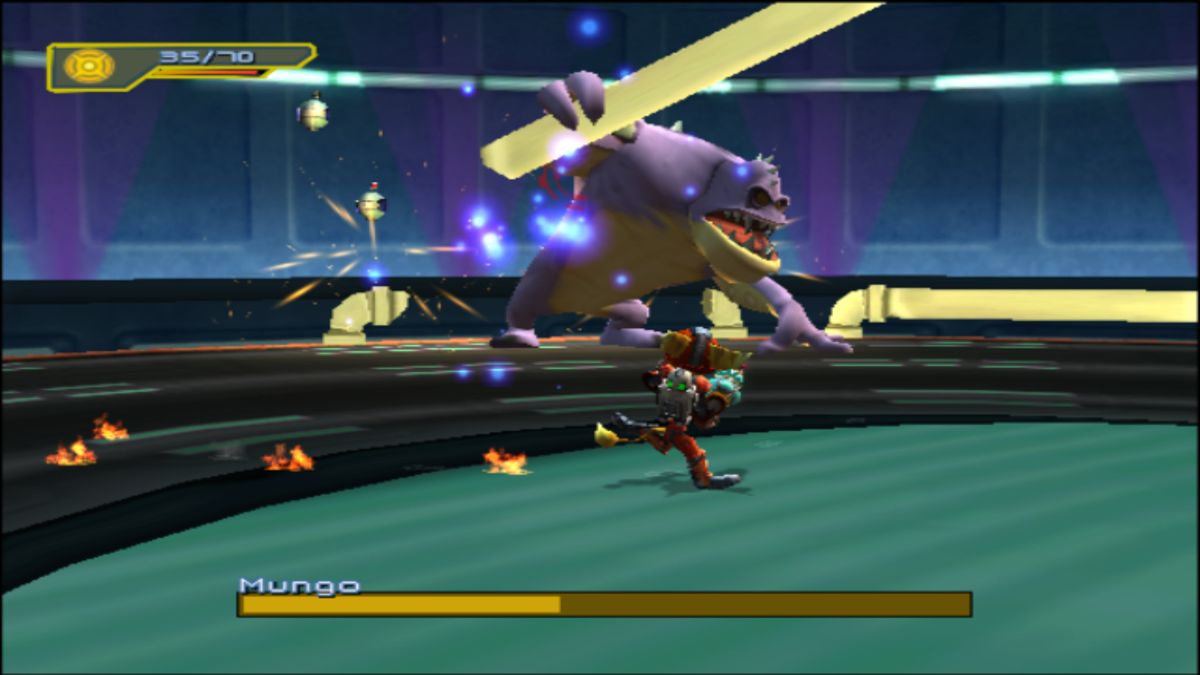 Screenshot of Ratchet & Clank: Size Matters (PSP, 2007) - MobyGames