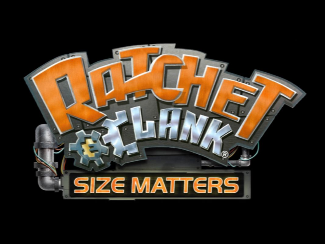 Ratchet & Clank: Size Matters (PlayStation 2) screenshot: Title Screen