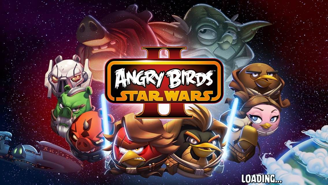 Angry Birds: Star Wars II (iPhone) screenshot: Splash Screen