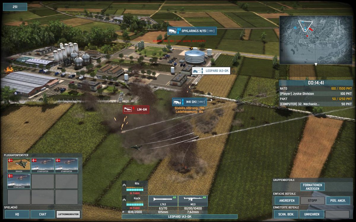 Wargame: AirLand Battle (Windows) screenshot: Airstrike
