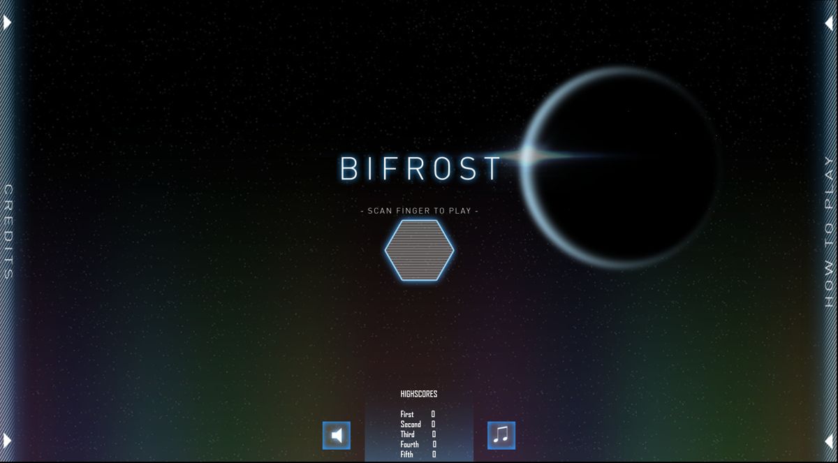 BiFrost (Windows) screenshot: Title screen