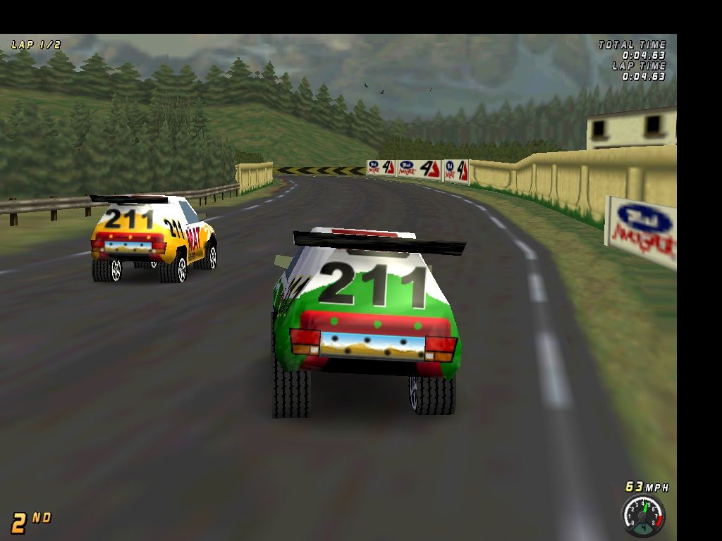 Boss Rally (Windows) screenshot: Another bonus car.