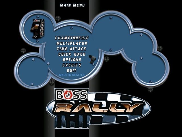 Boss Rally (Windows) screenshot: Main menu