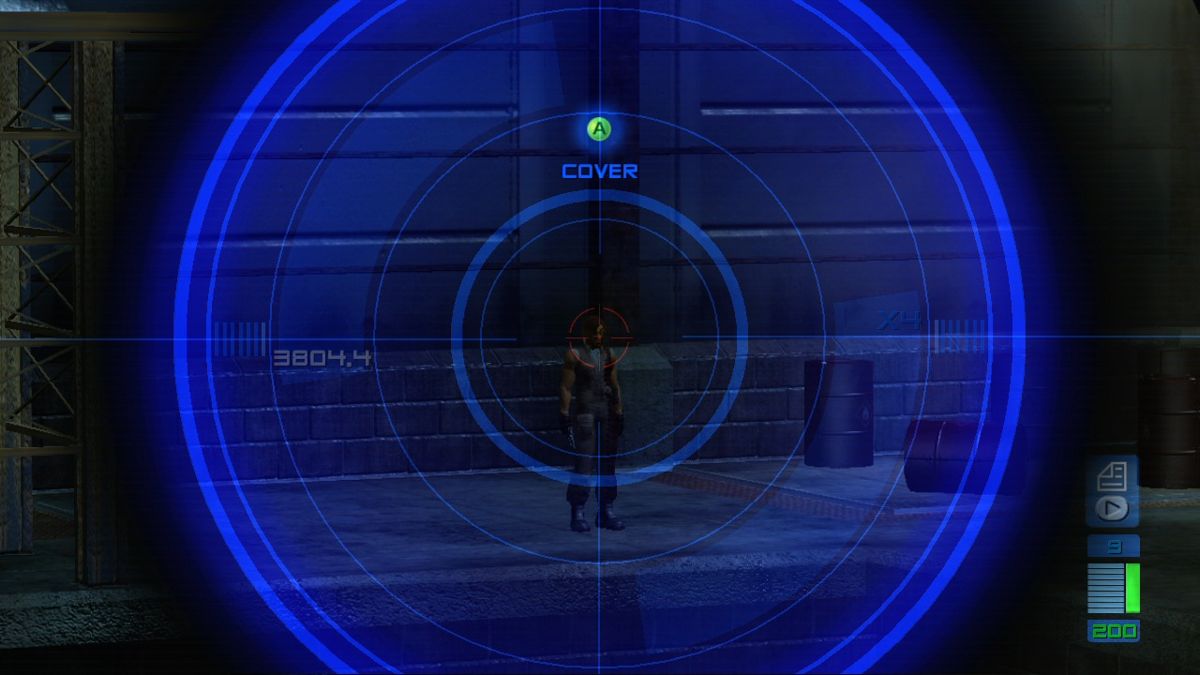 Perfect Dark Zero (Xbox 360) screenshot: Sniping.